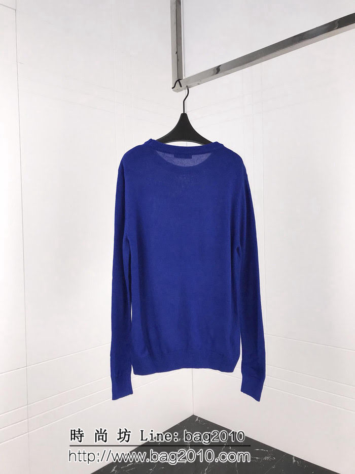 Balenciaga巴黎世家 18ss秋冬 官網同步 雙B刺繡字母針織毛衣 情侶款 ydi1999